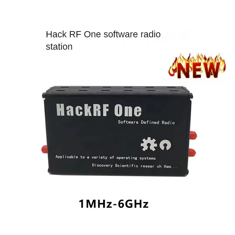1Mhz-6Ghz HackRF One Radio Platform with Aluminum Alloy Housing Kit, Repeaters Open-Source Software Radio Platform